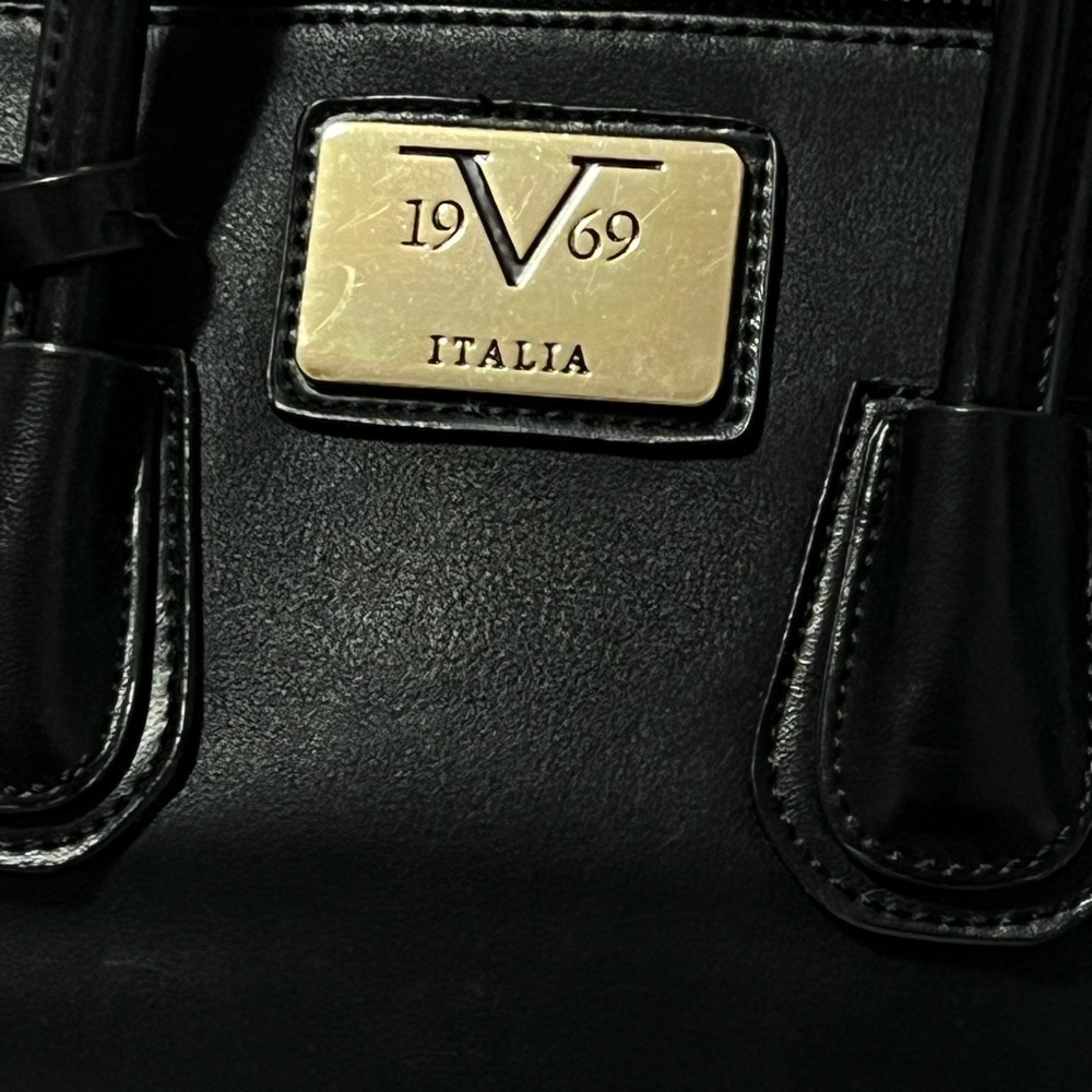 Versace Italia Abbigliamento Sportivo Purse Black